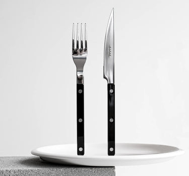 Bistrot Solid 4 piece set in Black