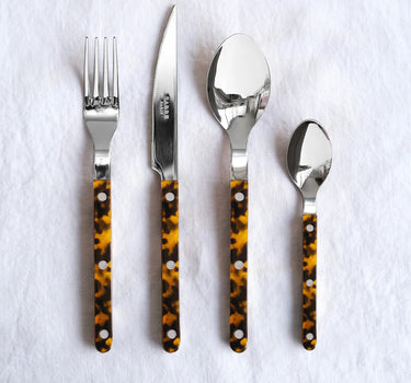 Bistrot Solid 4-delige set in Faux Tortoise