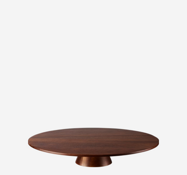 Taartplateau hout 35cm
