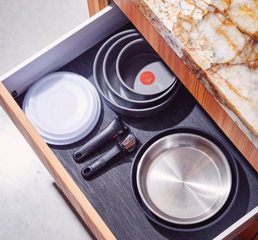 Set van 2 keramische pannen 24/28 cm + afneembare handgreep