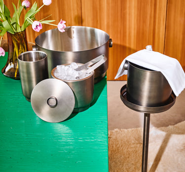 Rondo dienbladtafel staal