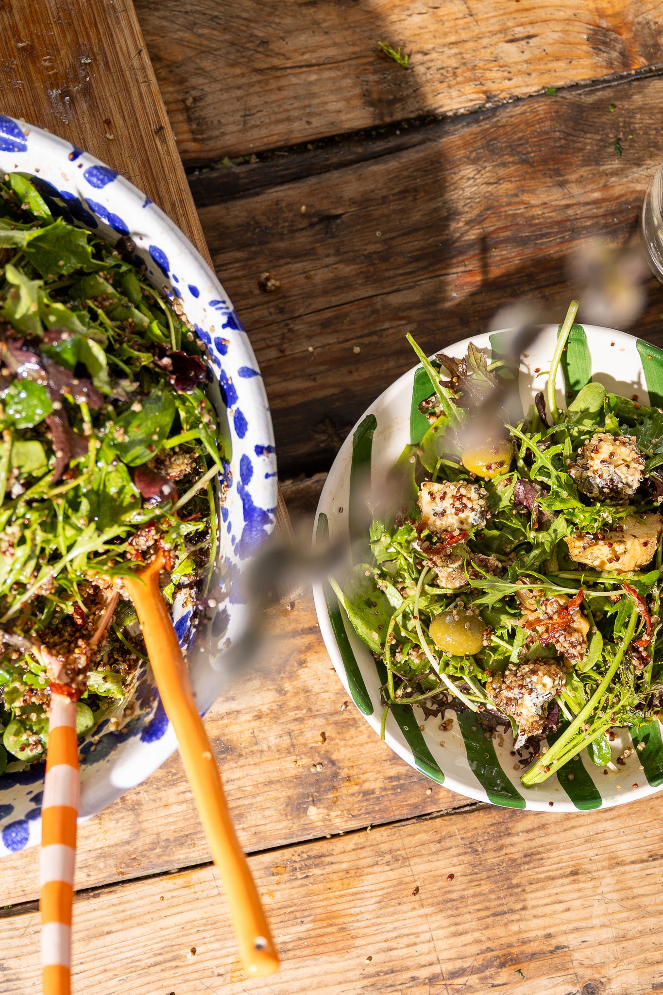 Mediterrane salade met quinoa - gemakkelijk recept Mediterrane salade met quinoa - gemakkelijk recept
