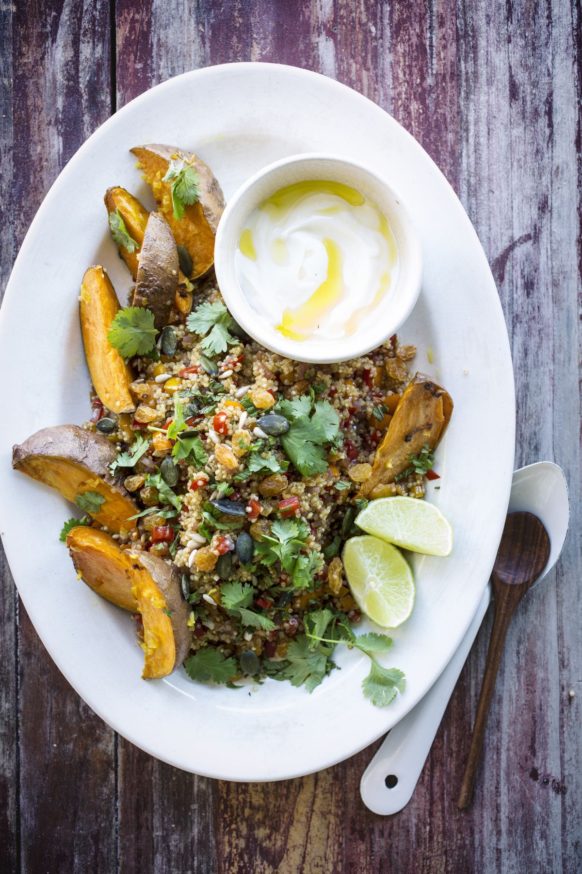 Vegetarische quinoa met zoete aardappel - Sofie Dumont