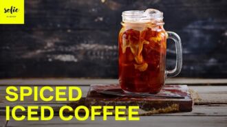Spiced iced coffee