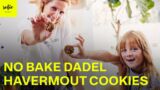 No Bake Dadel Havermout Cookies