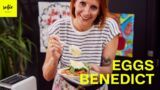 Eggs Benedict met gerookte zalm en spinazie