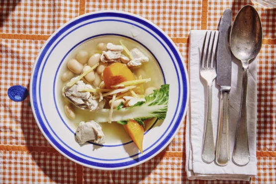 One pot kippensoep met gember en pompoen sofie dumont cover