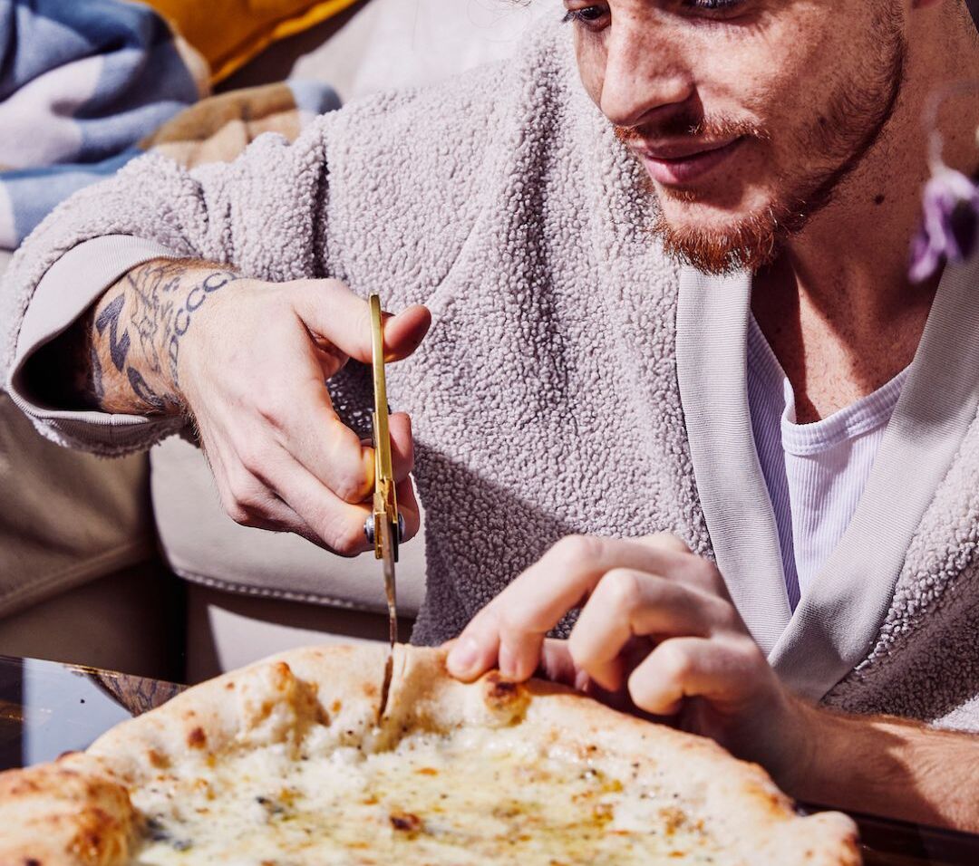Luca Fabozzi - pizza quattro fromaggi - Sofie Dumont Chef