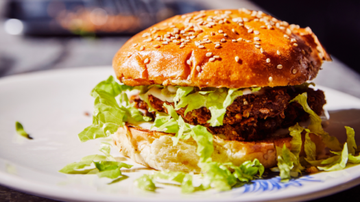 Vegan burger - Sidney Lauwers - Sofie Dumont Chef cover