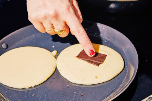 Pancakes chocolade Sofie Dumont Chef8